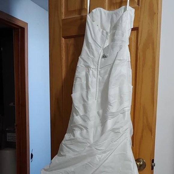 David's Bridal Wedding Gown- Never Worn or Altered